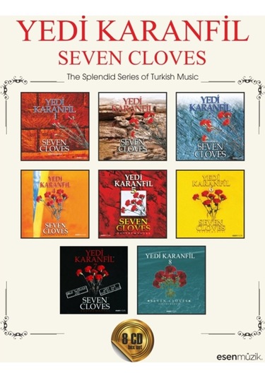 Yedi Karanfil- Seven Cloves 8 Cd Box Set Cd
