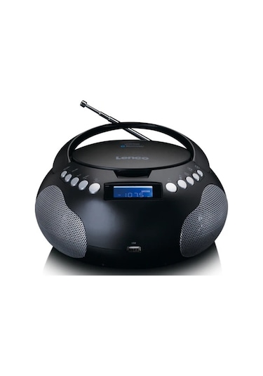 Lenco SCD-331BK Usb ve Bluetooth Özellikli Taşınabilir Radyo ve Müzik Çalar