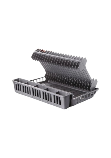 Tezgah Üstü Katlanır Bulaşıklık - Tabaklık - Kurutmalık Bulaşık Düzenleyicisi