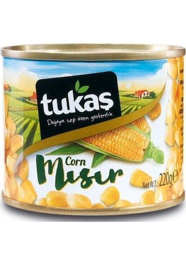 Tukaş Mısır Konservesi 3 KG
