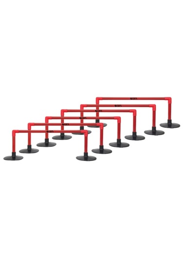 Scucs Engel Takozlu 6'lı Set 25cm Kırmızı