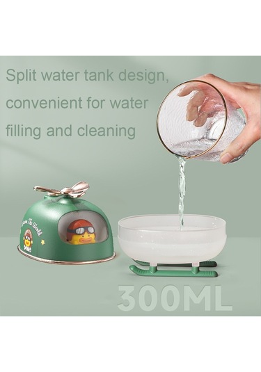 Icarer Ailesi Ifjsq07 Karikatür Nano Sprey Atmosfer Gece Lambası Nemlendirici, Özellik: Şarj Ediyor Pembe