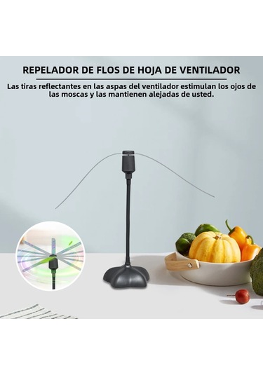 Taşınabilir Sinek Kovucu Fan Kimyasalsız Haşere Kontrolü Usb Siyah,