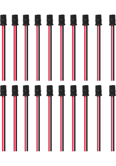 Shineyee T10 Araç Ampul Soketi, Geniş Kullanimlı, 20 Adet, Kauçuk Ve Bakır Malzeme, Kolay Kurulum, Işık Genişletme/değiştirme