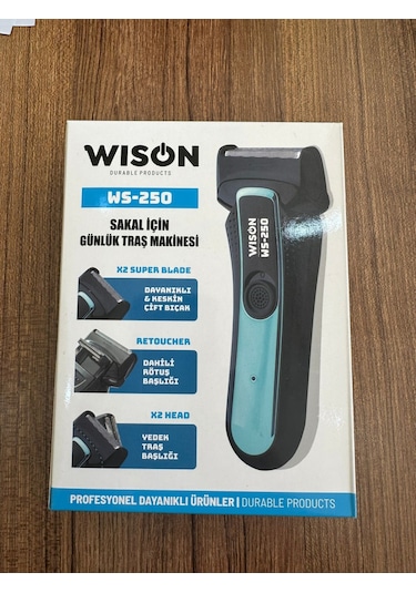 Wıson Ws-250 Günlük Sakal Tıraş Makinesi