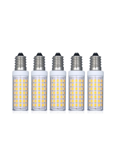 Neevoyu E14 Led Mısır Ampülü 5w 3000k Sıcak Işık 360 Aydınlatma 500 Lümen Crı 80ra 220v Dimmable Değil 88 Led Tilki Ilık Beyaz