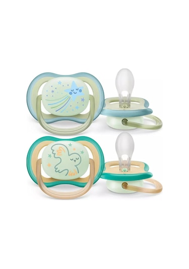 Philips Avent SCF376/18 Ultra Air Night 0-6 Ay 2'li Erkek Emzik