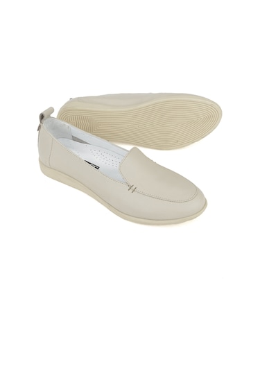 Ziya, Kadın Hakiki Deri Günlük Ayakkabı 1411022z2442 Buz Buz Buz Gri