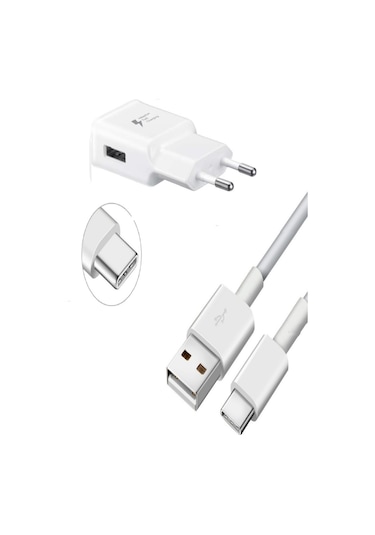 Samsung Galaxy A7 2017 Hızlı Şarj Aleti Type C 18W 3A ŞARJ SET 