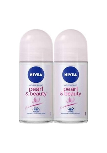 Nivea Pearl&Beauty Kadın Roll-On Deodorant 50 ML x 2