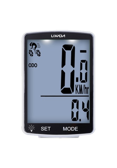 Lıxada Bisiklet Bilgisayarı 2,8 İnç Ekran Modeli: Ya100-a Beyaz Kabuk Beyaz Işık Beyaz