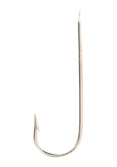 Mustad 1799 Düz Beyaz Olta Iğnesi