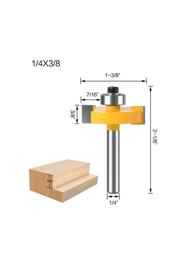 1/4 İnç Ayarlanabilir Kesme Bıçağı Seti