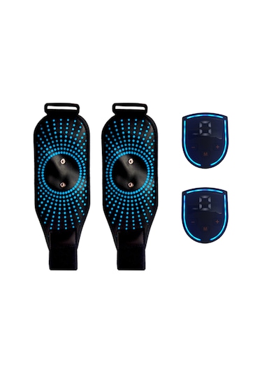 Lemestar Ems Kas Egzersiz Cihazı, İki Ana Ünite + İki Kol Bandı İle Vücut Şekillendirme, Hızlı Kas Geliştirme Ve Masaj Fonksiyonu Çok Renkli