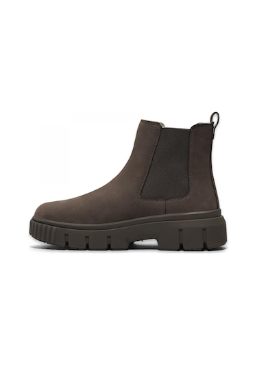 Timberland Tb0a5zcg Greyfield Mid Chelsea Boot Kahverengi Kadın Bot Kahverengi