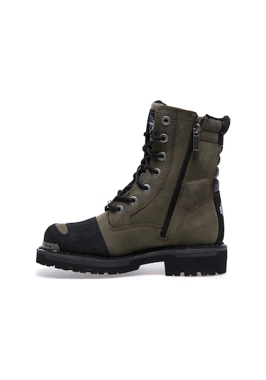 Harley Davidson Riddick 005G100321 Kadın Bot Haki