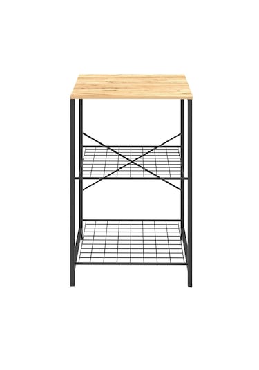 Çok Amaçlı Mutfak Rafı Bangosu Masa Dar Çam 1442