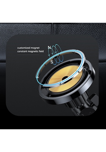 Sones Joyroom Jr-zs240 15w Max Araç Manyetik Kablosuz Şarj Tutucu