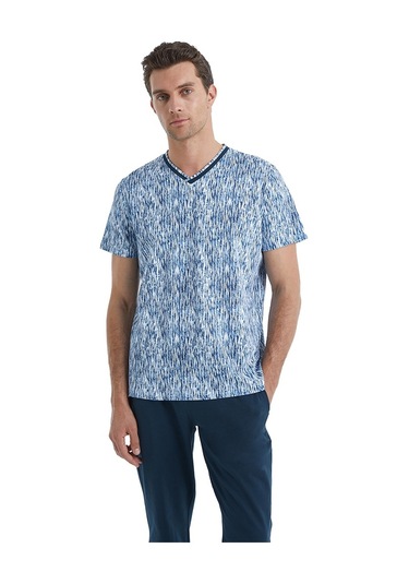 Blackspade Erkek Pijama Üstü 40670 - Lacivertvert Lacivert