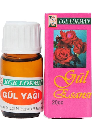 Ege Lokman Gül Esansı 20 ML