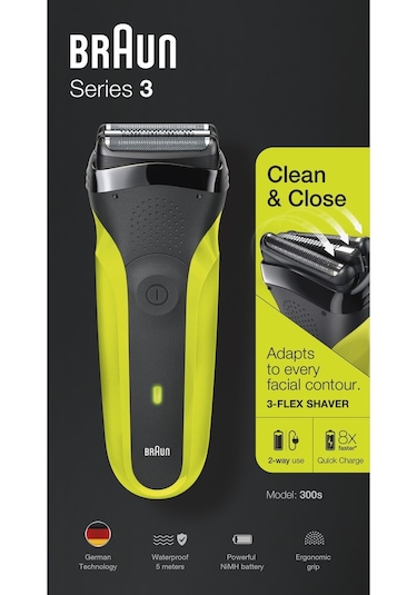 Braun Series 3 300 VTGRN Kuru Tıraş Makinesi