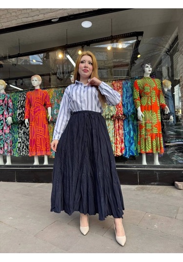 Kraş Etek Siyah Siyah