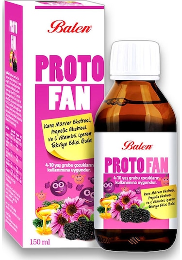 Balen Protofan Propolis Kara Mürver Ekstresi 2 x 150 ML