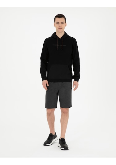 Pierre Cardin Erkek Siyah Sweatshirt 50282047-vr046 Siyah