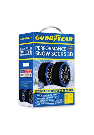 Goodyear Kar Çorabı, A+ Kalite Yüksek Performanslı Kar Zinciri