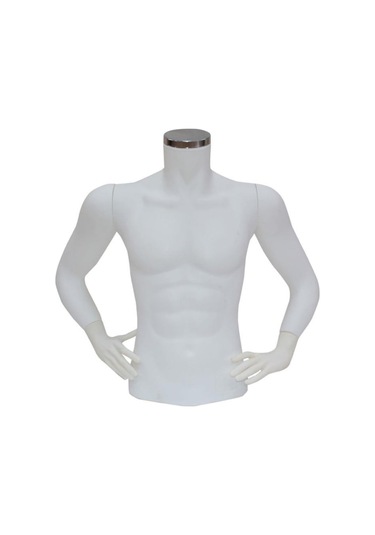 Rafburada Rafburada® Bay Kollu Büst Manken, Prova,Teşhir,Vitrin Mankeni.