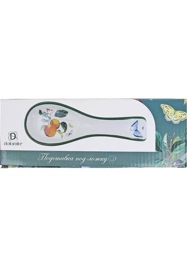 Dolomıte Mutfak İçin Kaşık Altlığı "fruit Garden" 23x8cm 176048237 Beyaz