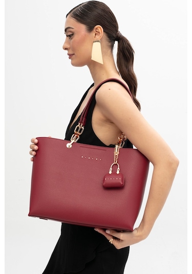 Sisley Kadın Kol Çantası Sly323 Kırmızı