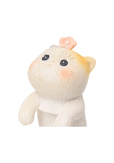 Homyl Bahçe Kedi Heykeli Asılı Vazo Hugger Balık Stil-d