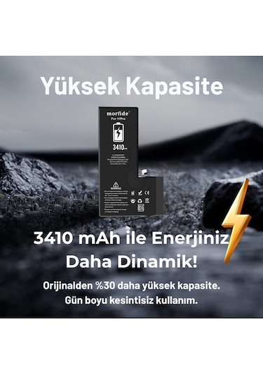 Morfide Apple Uyumlu iPhone 11 Pro  3410mah Yüksek Kapasiteli