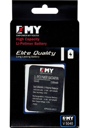 Vestel Venus V3 5040 Uyumlu Emy Batarya
