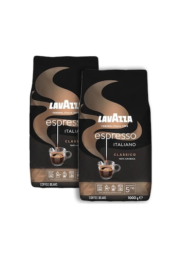 Lavazza Espresso Italiano Classico Çekirdek Kahve 2 x 1 KG