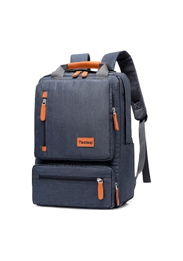 Taoleqi T608 Laptop Notebook Sırt Çantası Koyu Gri