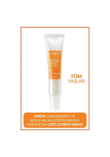 Avon Anew Radiance Koyu Halkalar İçin Göz Kremi 15 ML