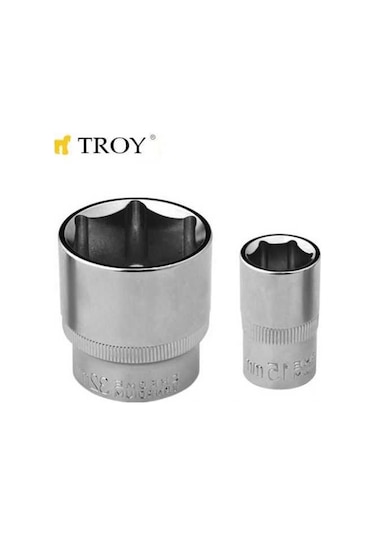 Troy 26196 1-2” Lokma Ölçü 24Mm-Çap 31 8-Uzunluk 40Mm