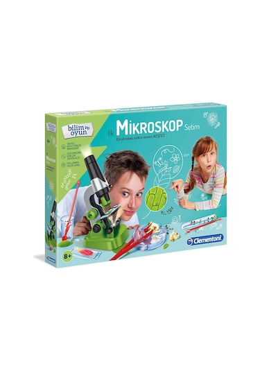 Clementoni İlk Keşif Seti -  Mikroskop