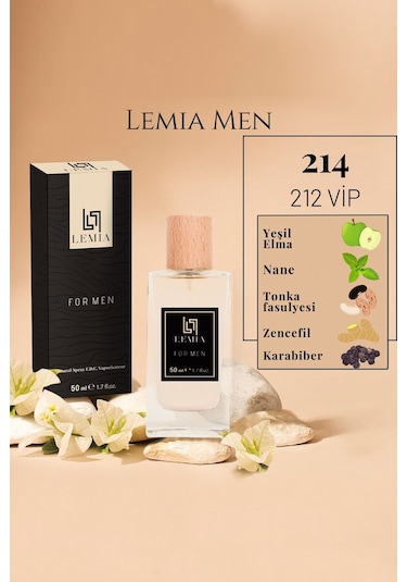 Lemia 214 Erkek Parfüm EDC 50 ML