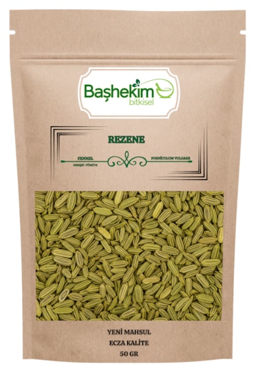 Rezene Tane Yeni Mahsul Yerli Üretim Seçilmiş Ecza Kalite 50 Gr