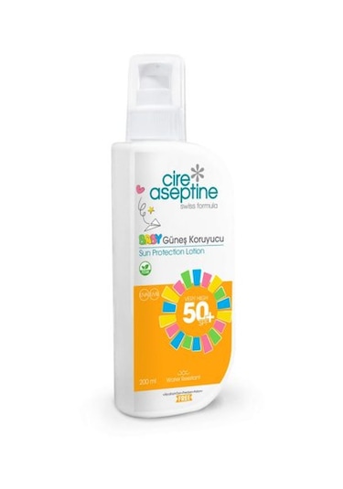 Cire Aseptin SPF50+ Baby Güneş Koruyucu 200 ML
