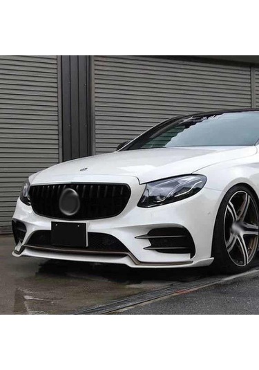 Mercedes W213 İçin Uyumlu E Serisi GTR Panjur Siyah 2016-2019