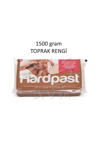 Bisbal Hardpast Doğal Model Kili 1500G Toprak Rengi