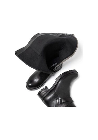 Çizme Kadın Sr-26990-1 John May Siyah Siyah