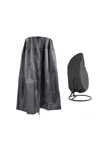 Wezone Dış Mekan Salıncak-koltuk Koruması: Su Geçirmez 210d Gümüş Kaplı Oxford Kumaş, Zipli, Toz/yağmur/sıcaklığa Dayanıklı, Evrensel Boyut 115x190cm