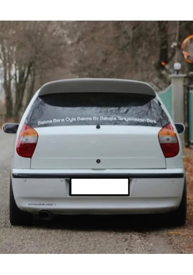 Palio Yüksek Spoyler - Otaksan Tuning -