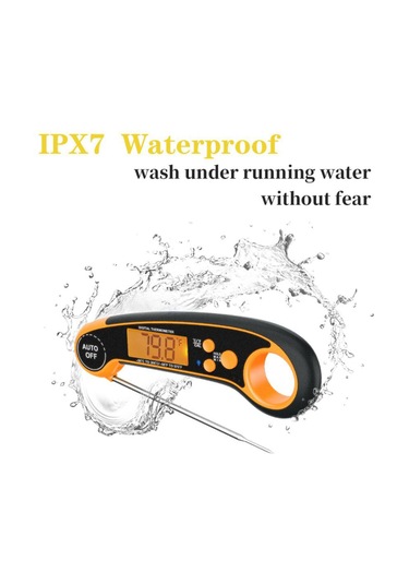 Suntek Suya Dayanıklı Dijital Anında Okunan Et Turuncu