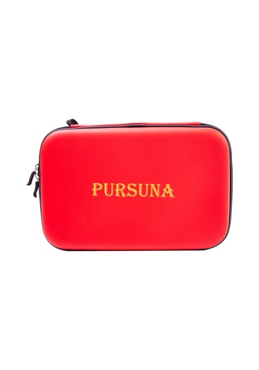 Reedark Pusena Spor Çantası: Sabit Kasa Tenis Topu Raketi Çantası, Taşınabilir Dayanıklı Ev Malzeme, Spor Ekipmanı Saklama Kırmızı Çok Renkli